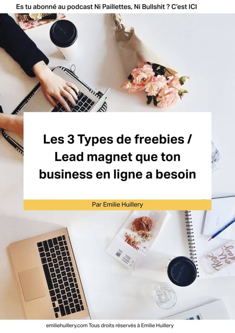 Lead Magnet : 3 types de freebies qui transforment ton business en ligne